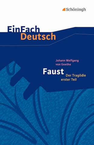 Reclam-Heft Cover vom Buch Faust für die Schule